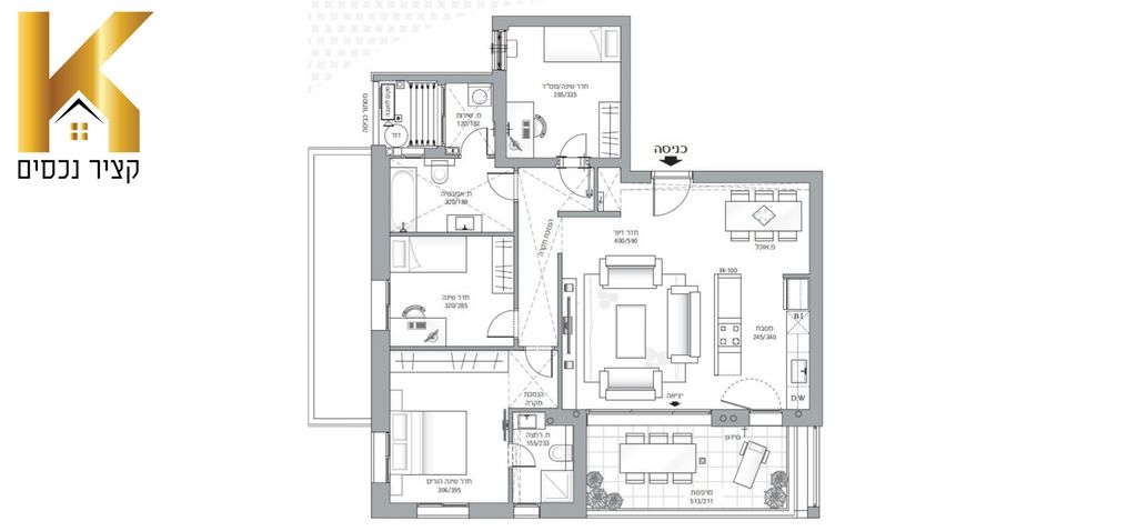 דירה, יונה וולך, גרין פארק החדשה, הוד השרון