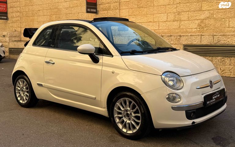 מודעת רכב פיאט 500