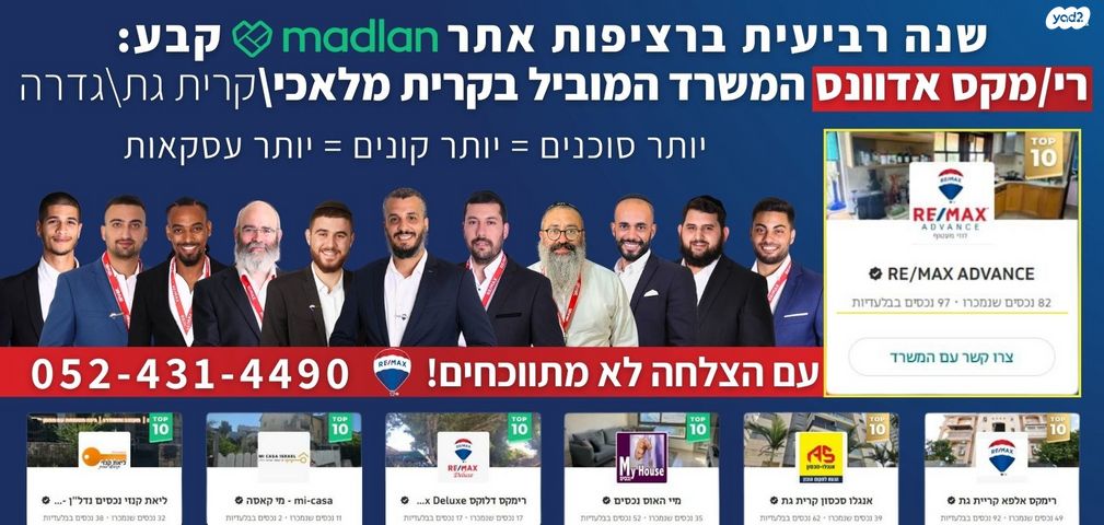 דירה, כרמי הנדיב, אחוזת רוטנר, קרית מלאכי