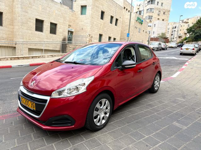 מודעת רכב פיג'ו 208