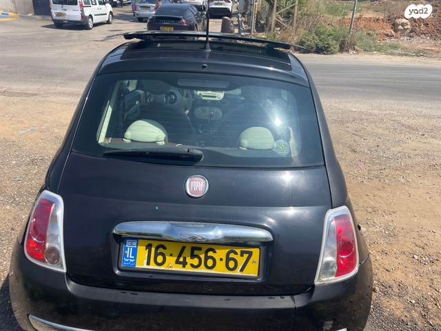 מודעת רכב פיאט 500