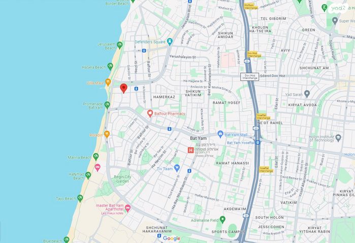 דירה, ז'בוטינסקי 9, בת ים