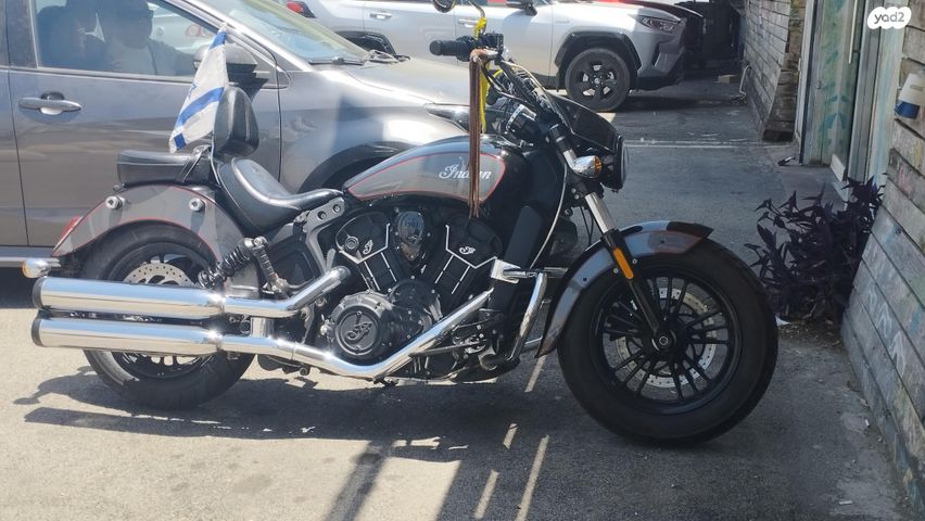 מודעת רכב אינדיאן Scout-Sixty