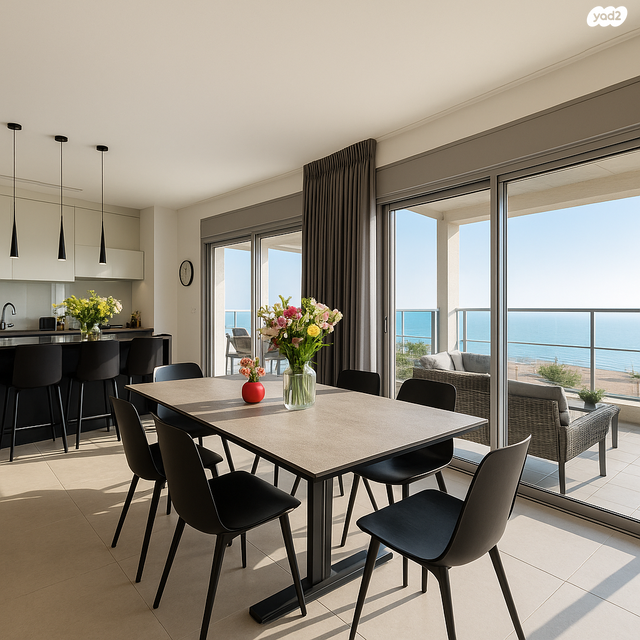 הגוש הגדול, רמת אביב החדשה, נופי ים