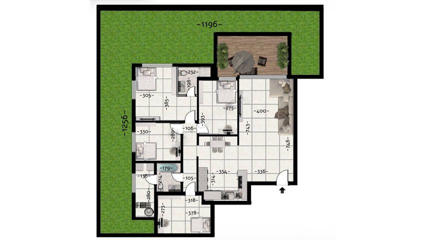 דירת גן, שאר העיר, הוד השרון