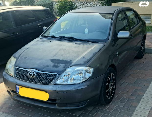 מודעת רכב טויוטה קורולה