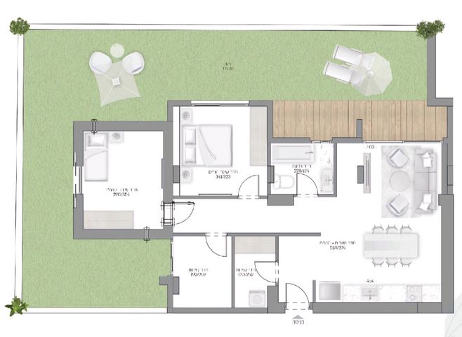 דירת גן, הערבה, ג'סי כהן, חולון