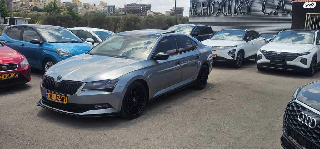 מודעת רכב סקודה סופרב