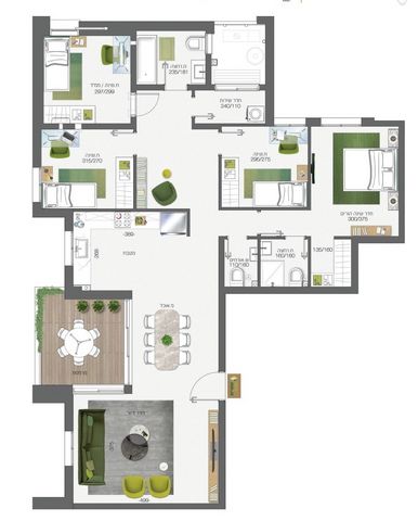 דירה, האתרוג, הדרים / כ"א, שוהם