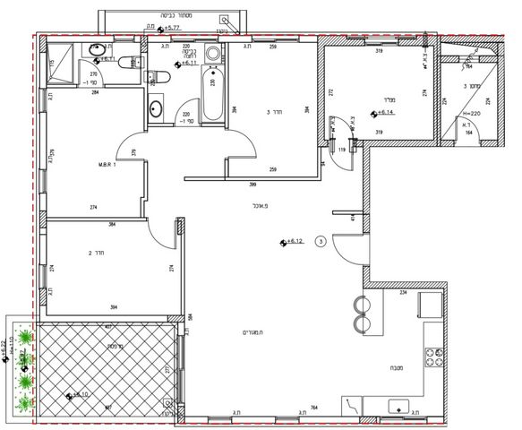 גג/ פנטהאוז, דבורה, מוצקין הותיקה, קרית מוצקין
