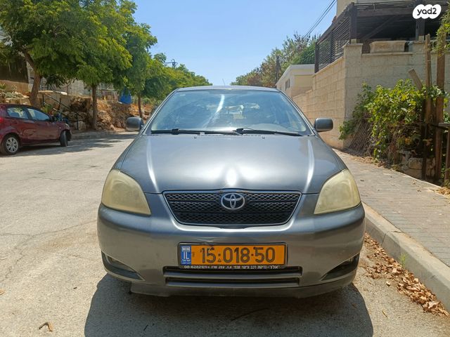 מודעת רכב טויוטה קורולה