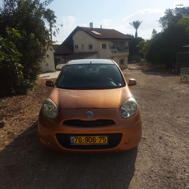 מודעת רכב ניסאן מיקרה