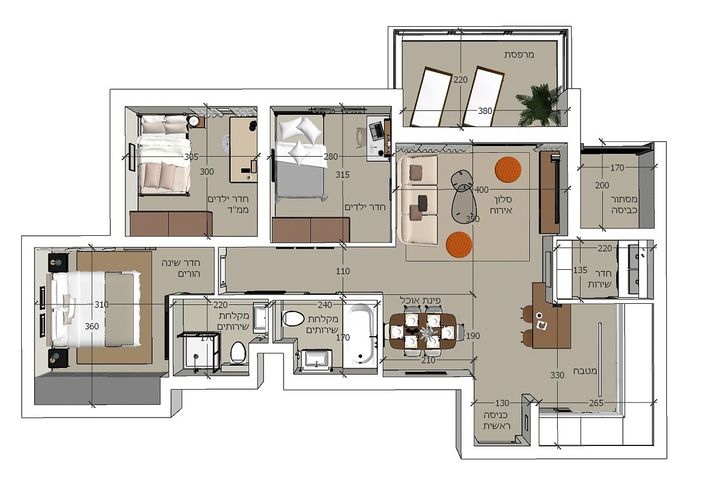 דירה, המלך אמציהו, חיפה