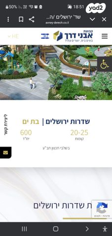 דירה, ירושלים 58, לב העיר, בת ים