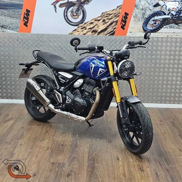 מודעת רכב טריומף Speed 400