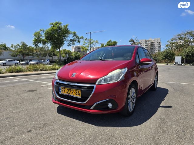 מודעת רכב פיג'ו 208