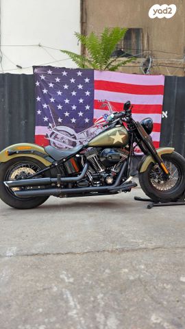 מודעת רכב הרלי דיווידסון סופטייל סלים