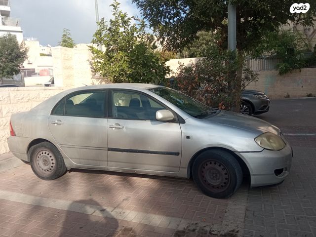 מודעת רכב טויוטה קורולה