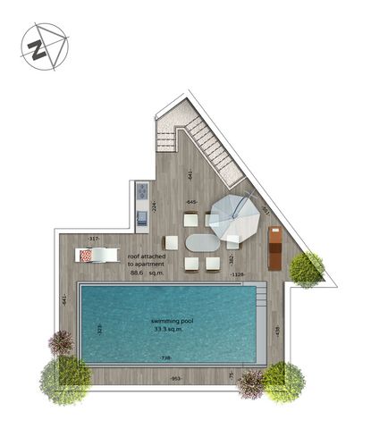 גג/ פנטהאוז, נהרדעא 8, הצפון החדש - דרום, תל אביב יפו