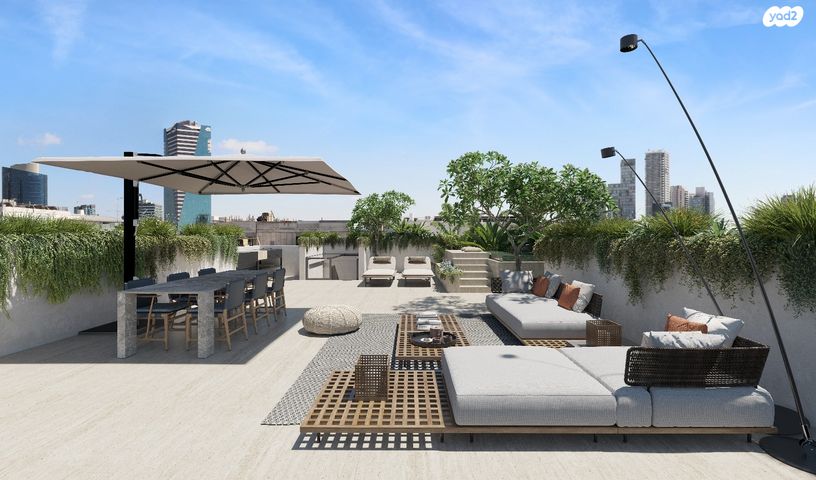 גג/ פנטהאוז, לב תל אביב, לב העיר צפון, תל אביב יפו