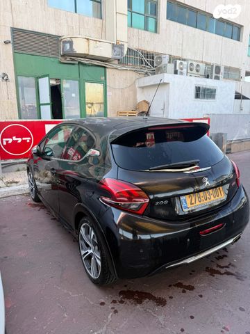 מודעת רכב פיג'ו 208