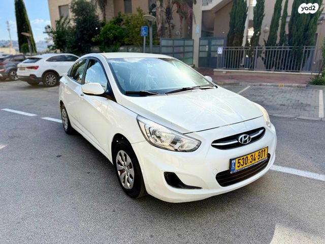 מודעת רכב יונדאי אקסנט i25