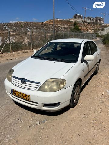 מודעת רכב טויוטה קורולה