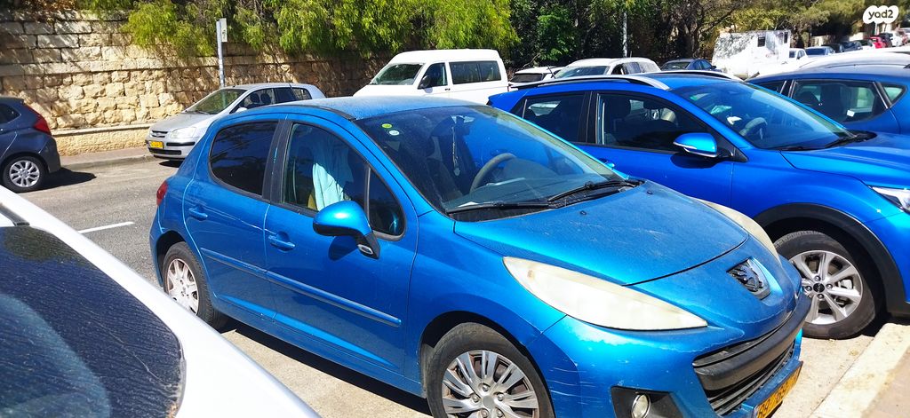 מודעת רכב פיג'ו 207