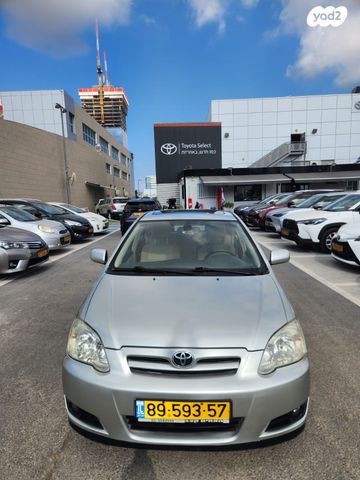 מודעת רכב טויוטה קורולה