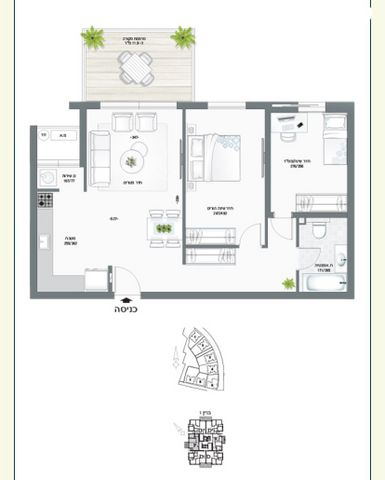 דירה, שבטי ישראל 1, בני ישראל, קרית גת