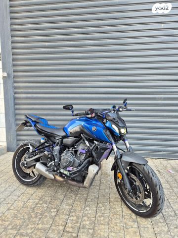 מודעת רכב ימאהה MT 07