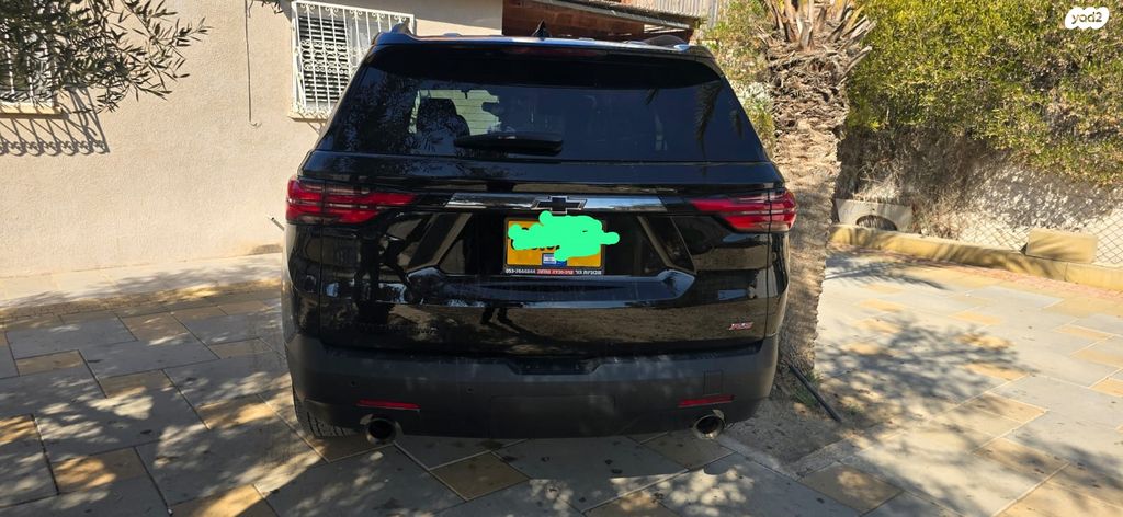 מודעת רכב שברולט טראוורס