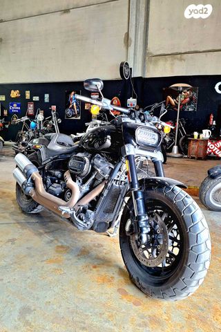 מודעת רכב הרלי דיווידסון פאט בוב 114