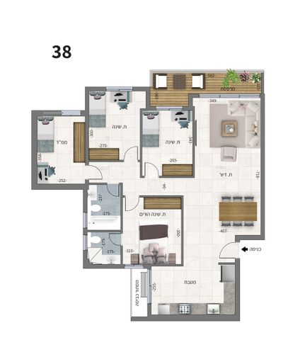 דירה, בית לחם 11, קרית שרת מערב, חולון