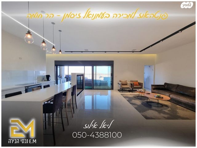 גג/ פנטהאוז, עמנואל זיסמן, חומת שמואל, הר חומה, ירושלים