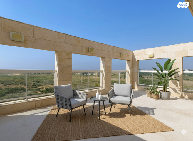 הגוש הגדול, רמת אביב החדשה, נופי ים