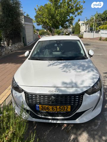 מודעת רכב פיג'ו 208