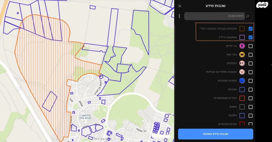 מגרשים, דרך גבעות הכורכר 1, גני איריס, נס ציונה