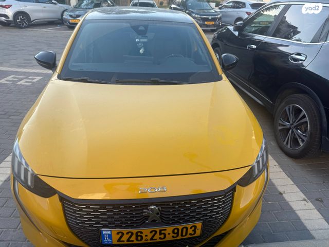 מודעת רכב פיג'ו 208