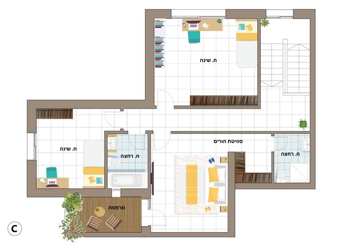 גג/ פנטהאוז, אליהו הנביא 46, פסגות אפק, ראש העין