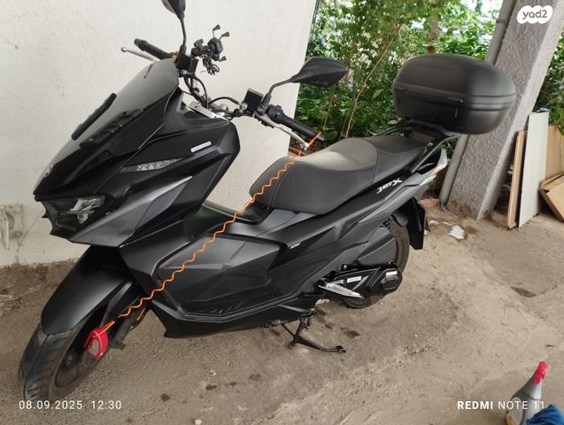 מודעת רכב סאן יאנג ג'ט איקס 125