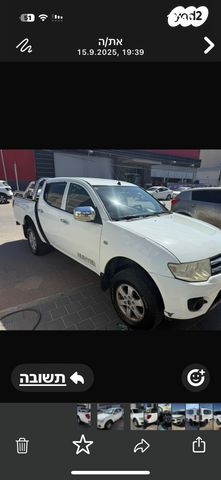 מודעת רכב מיצובישי טרייטון / L200