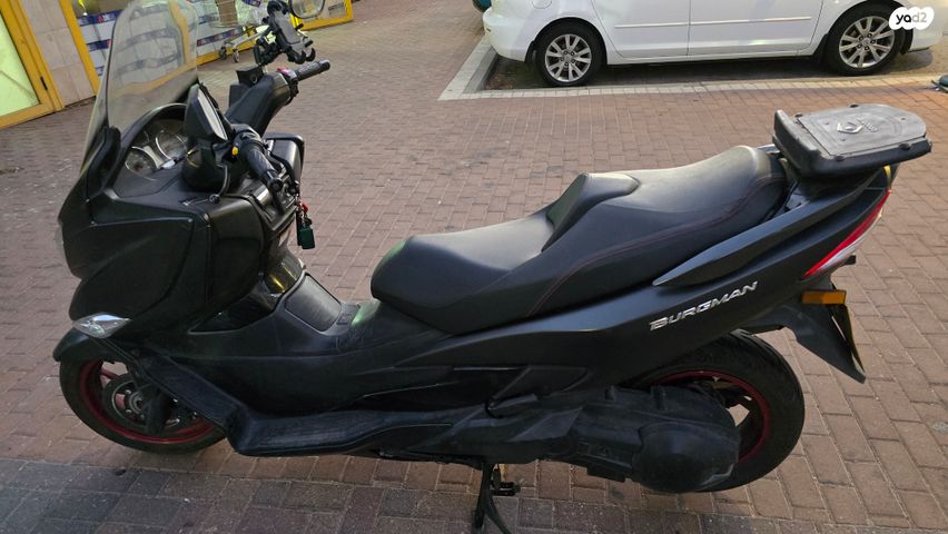 מודעת רכב סוזוקי בורגמן 400