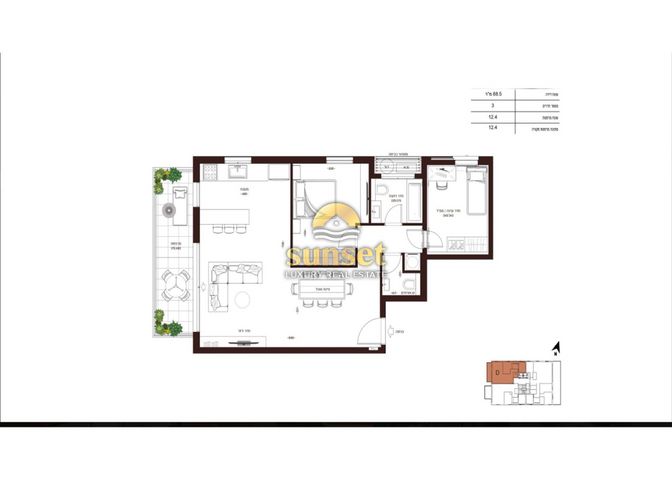 דירה, בבלי, תל אביב יפו