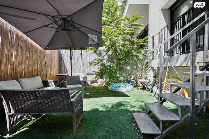 דירת גן, מזא"ה 74, לב תל אביב, לב העיר צפון, תל אביב יפו