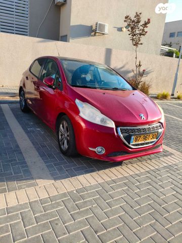 מודעת רכב פיג'ו 208