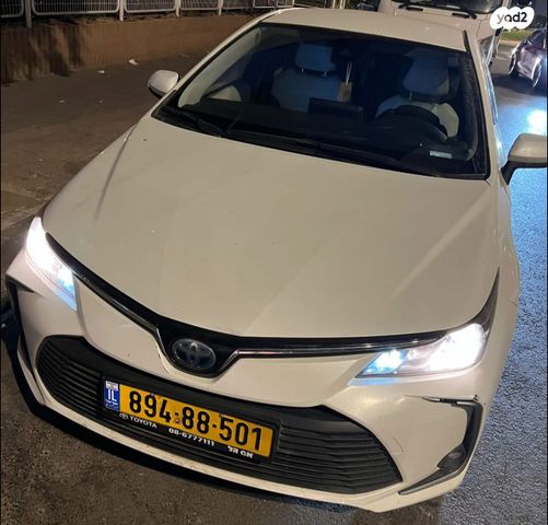 מודעת רכב טויוטה קורולה