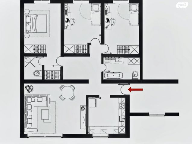 דירה, שלמה המלך 24, רובע י"ג, אשדוד