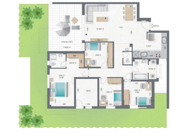 דירת גן, הרב קוק, גבעת משקפיים, בית שמש