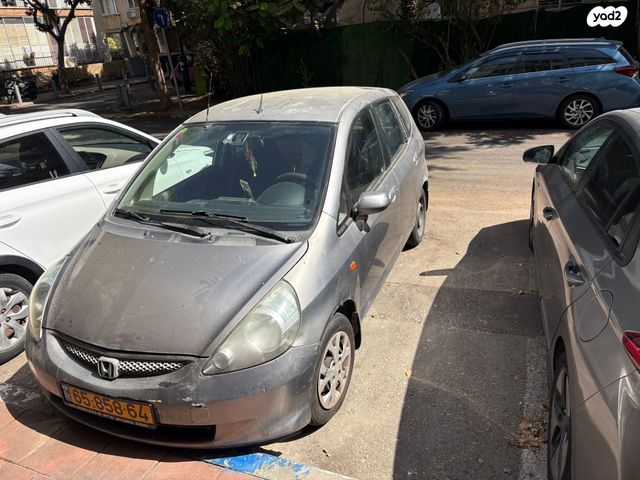 מודעת רכב הונדה ג'אז 